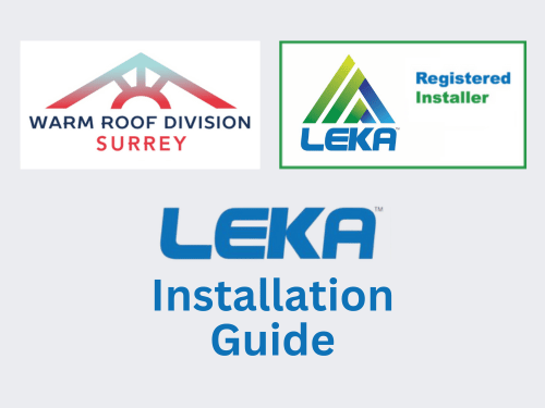 Leka Warm Roof Division Surrey Installation Guide Video Tile